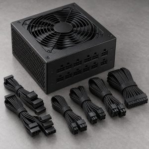 Fuente de alimentación modular Velkor 750 W con cables